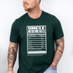 Uncle Nutrition Facts - Uncle Unisex Crewneck T-Shirt Sweatshirt Hoodie
