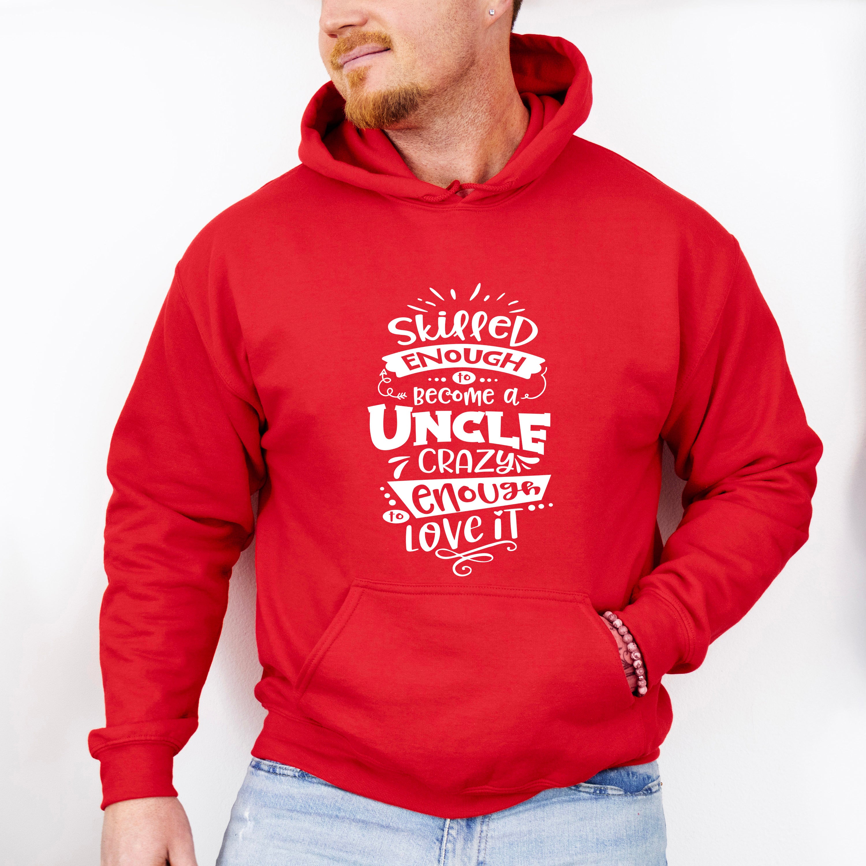Crazy Enough To Love It - Uncle Unisex Crewneck T-Shirt Sweatshirt Hoodie