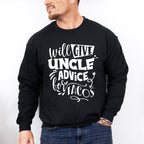 Uncle Advice For Tacos - Uncle Unisex Crewneck T-Shirt Sweatshirt Hoodie