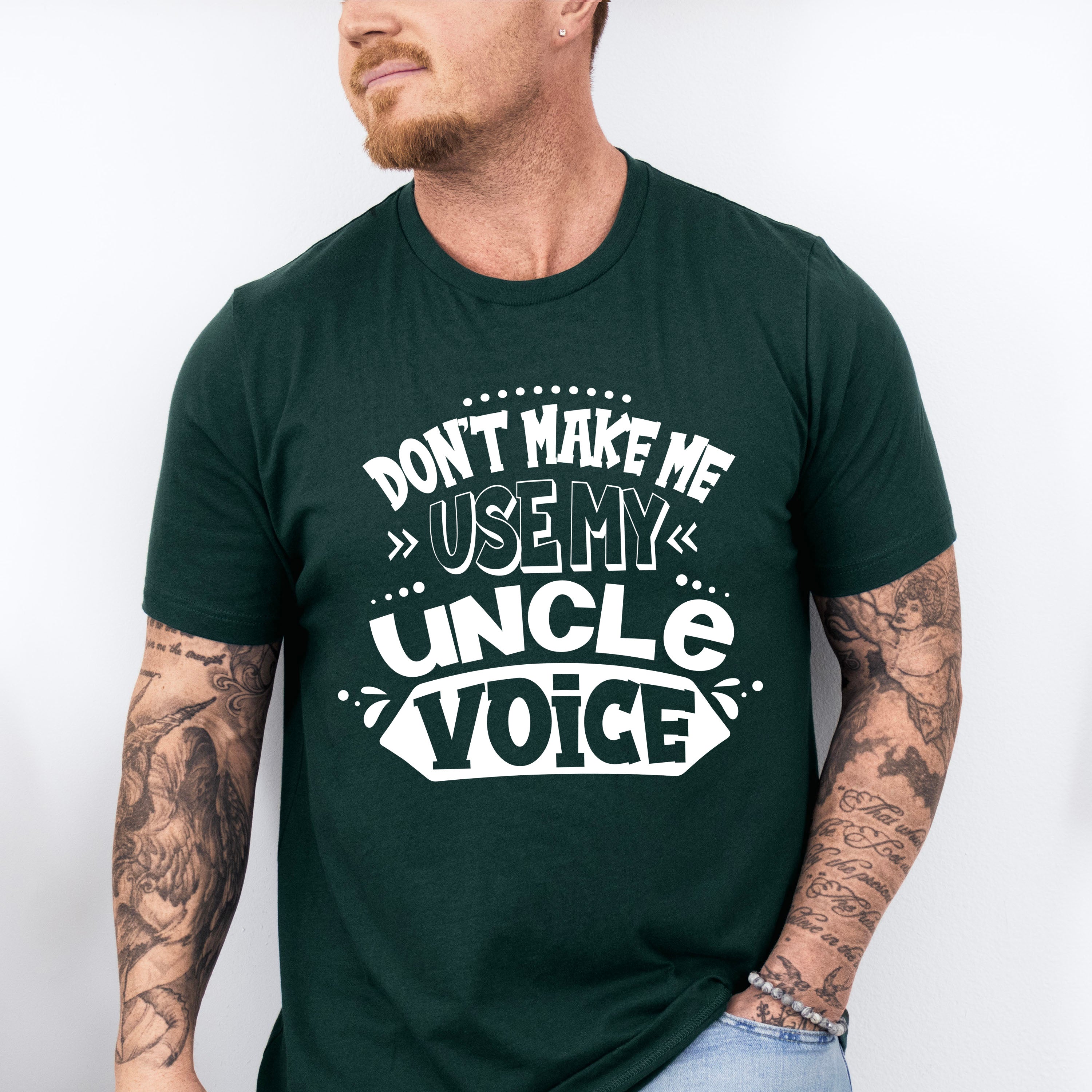 My Uncle Voice - Uncle Unisex Crewneck T-Shirt Sweatshirt Hoodie
