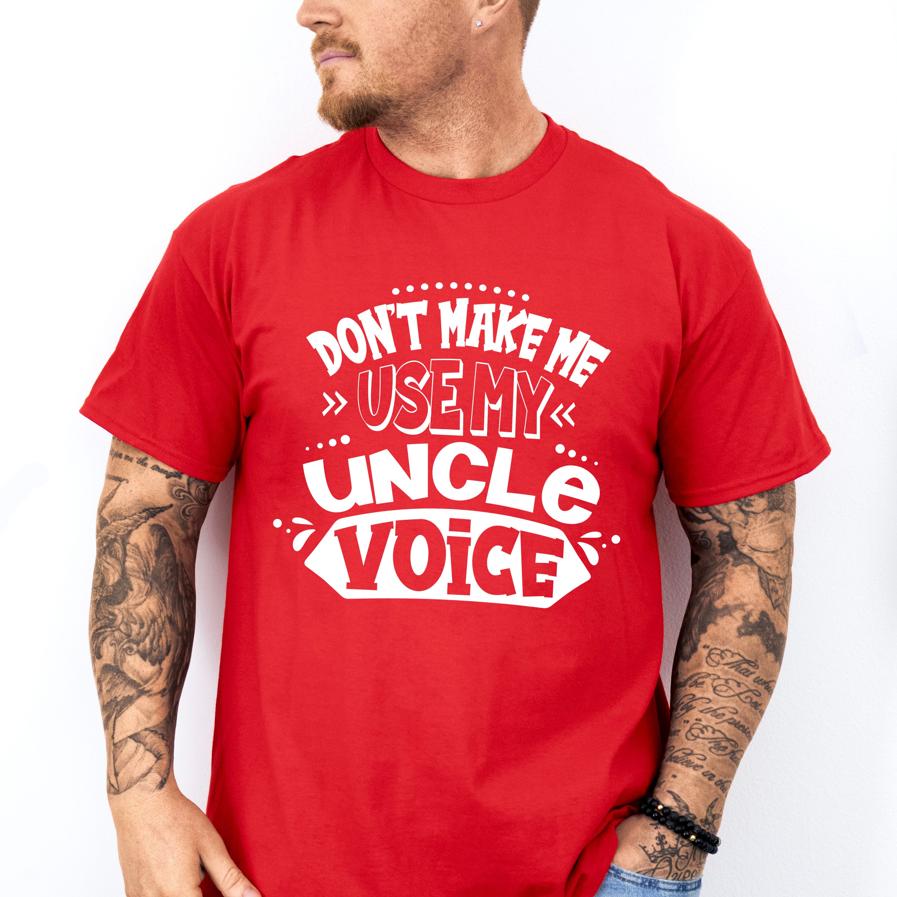 My Uncle Voice - Uncle Unisex Crewneck T-Shirt Sweatshirt Hoodie