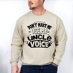 My Uncle Voice - Uncle Unisex Crewneck T-Shirt Sweatshirt Hoodie