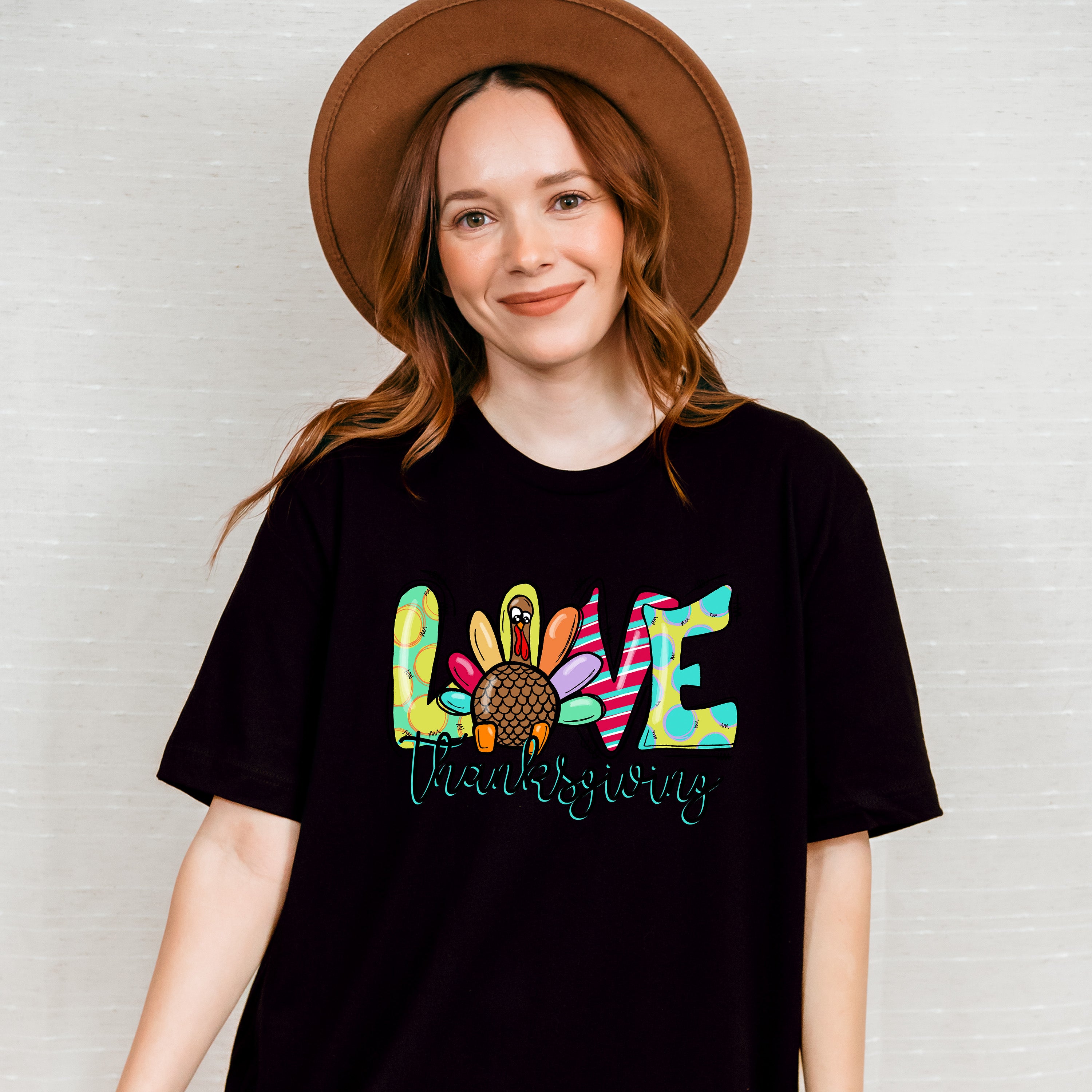 Love Thanksgiving Design - Thanksgiving Theme Unisex Crewneck T-Shirt Sweatshirt Hoodie