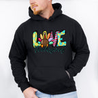 Love Thanksgiving Design - Thanksgiving Theme Unisex Crewneck T-Shirt Sweatshirt Hoodie