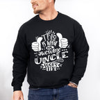 Awesome Uncle Looks Like - Uncle Unisex Crewneck T-Shirt Sweatshirt Hoodie