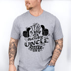 Awesome Uncle Looks Like - Uncle Unisex Crewneck T-Shirt Sweatshirt Hoodie