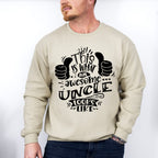 Awesome Uncle Looks Like - Uncle Unisex Crewneck T-Shirt Sweatshirt Hoodie