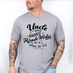 Badass Miracle Worker - Uncle Unisex Crewneck T-Shirt Sweatshirt Hoodie