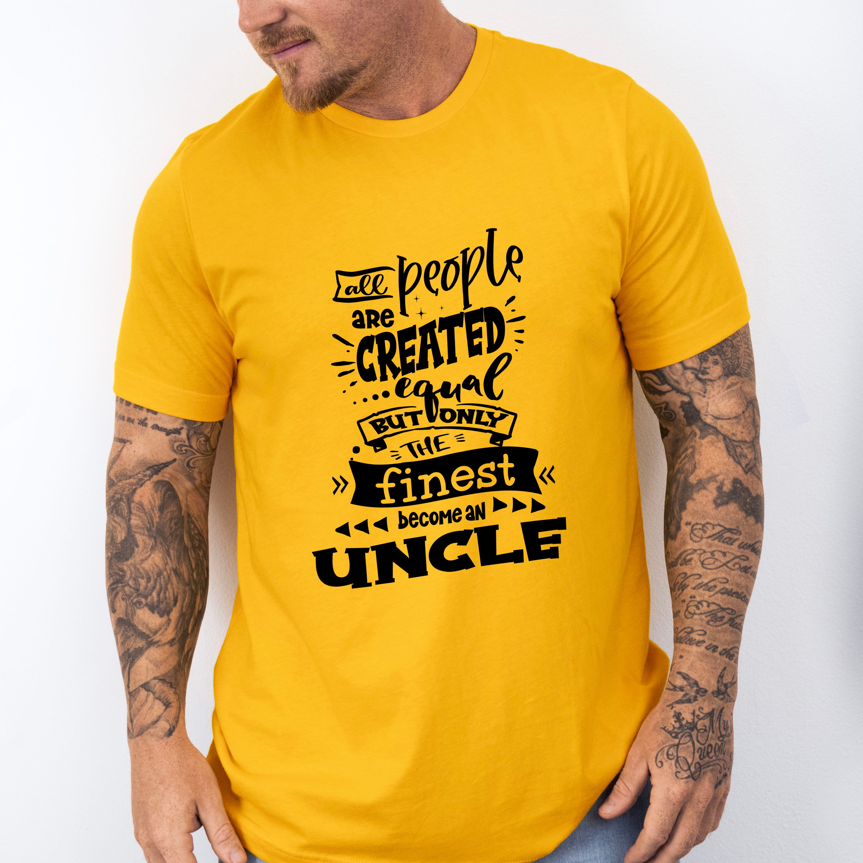 Only The Finest - Uncle Unisex Crewneck T-Shirt Sweatshirt Hoodie