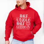 Half Uncle Half Coffee - Uncle Unisex Crewneck T-Shirt Sweatshirt Hoodie