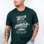 Awesome Uncle Comes Along - Uncle Unisex Crewneck T-Shirt Sweatshirt Hoodie