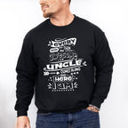 Awesome Uncle Comes Along - Uncle Unisex Crewneck T-Shirt Sweatshirt Hoodie