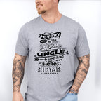 Awesome Uncle Comes Along - Uncle Unisex Crewneck T-Shirt Sweatshirt Hoodie