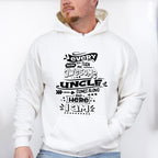 Awesome Uncle Comes Along - Uncle Unisex Crewneck T-Shirt Sweatshirt Hoodie