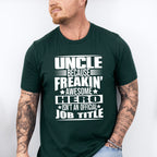 Awesome Hero - Uncle Unisex Crewneck T-Shirt Sweatshirt Hoodie
