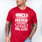 Awesome Hero - Uncle Unisex Crewneck T-Shirt Sweatshirt Hoodie