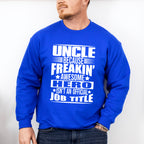 Awesome Hero - Uncle Unisex Crewneck T-Shirt Sweatshirt Hoodie