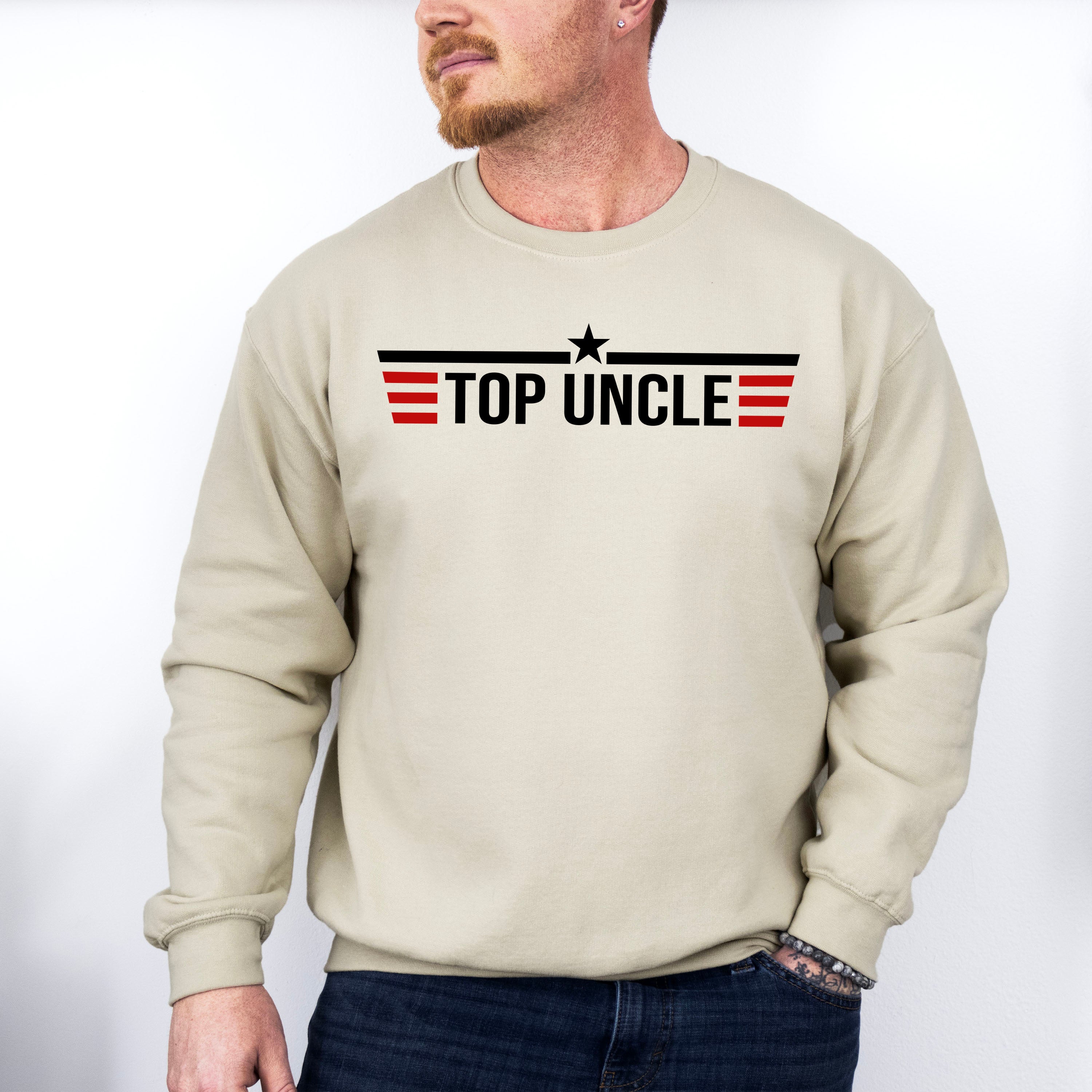 Top Uncle - Uncle Unisex Crewneck T-Shirt Sweatshirt Hoodie