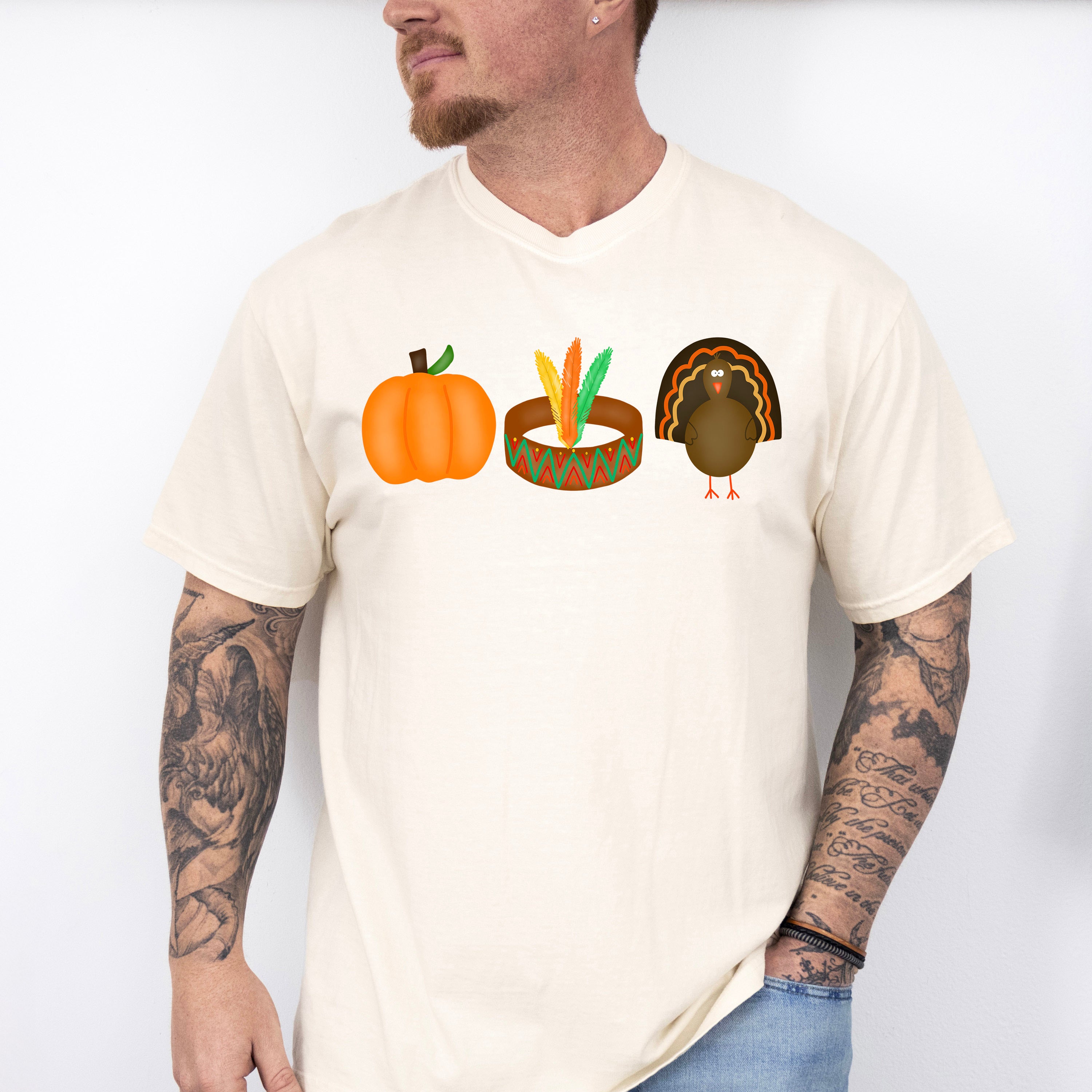 Thanksgiving Design - Thanksgiving Theme Unisex Crewneck T-Shirt Sweatshirt Hoodie