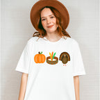 Thanksgiving Design - Thanksgiving Theme Unisex Crewneck T-Shirt Sweatshirt Hoodie