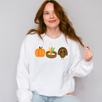 Thanksgiving Design - Thanksgiving Theme Unisex Crewneck T-Shirt Sweatshirt Hoodie