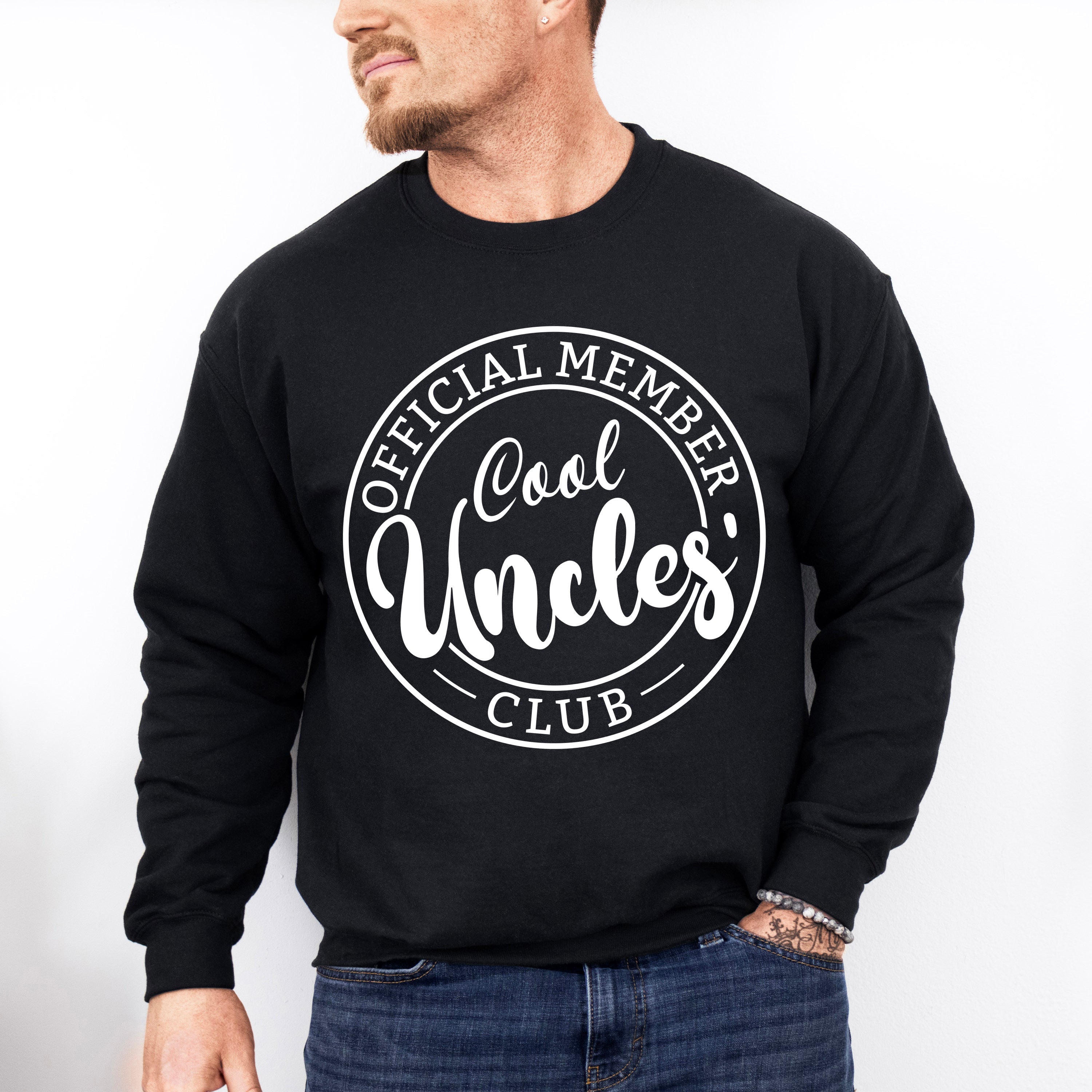 Cool Uncles Club - Uncle Unisex Crewneck T-Shirt Sweatshirt Hoodie