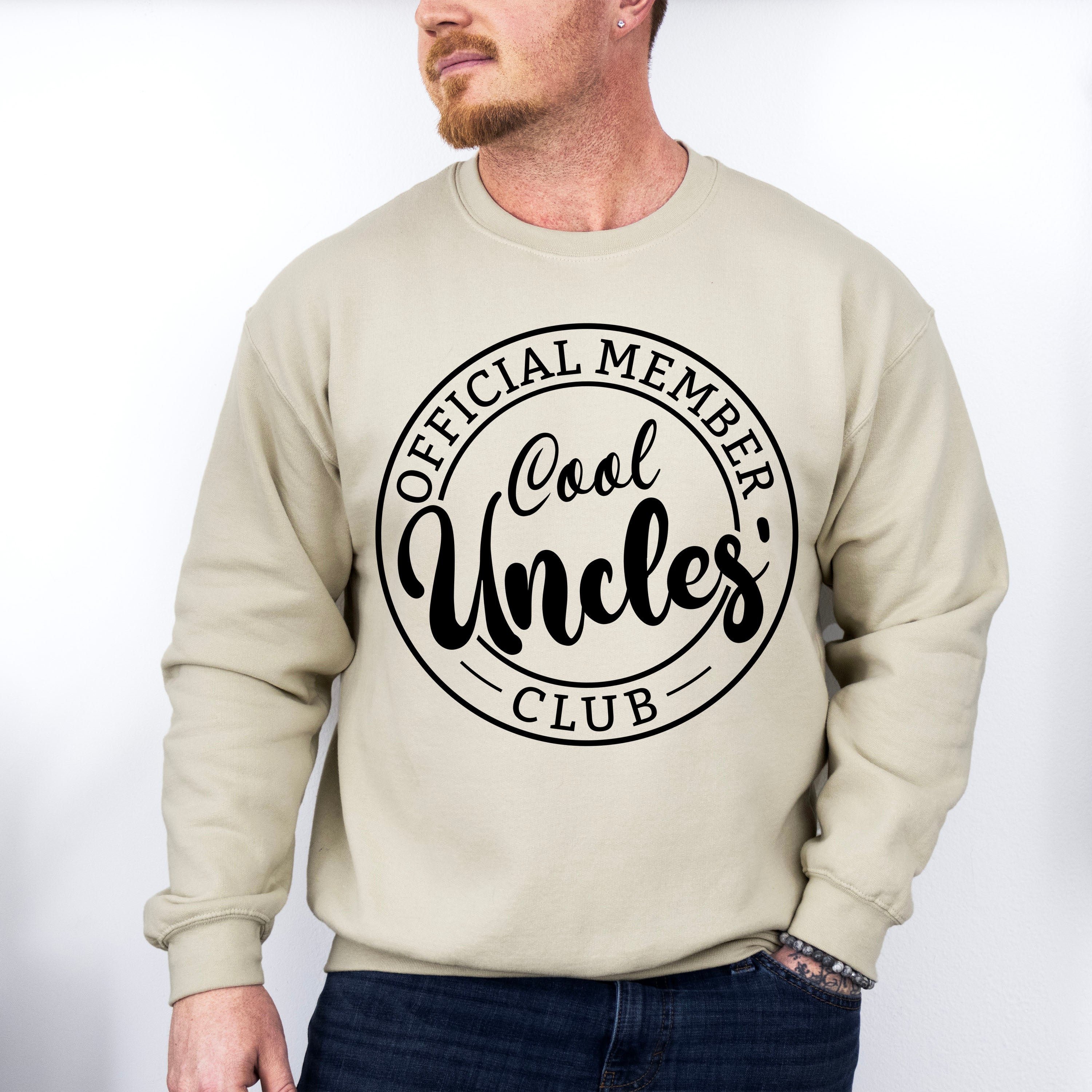 Cool Uncles Club - Uncle Unisex Crewneck T-Shirt Sweatshirt Hoodie