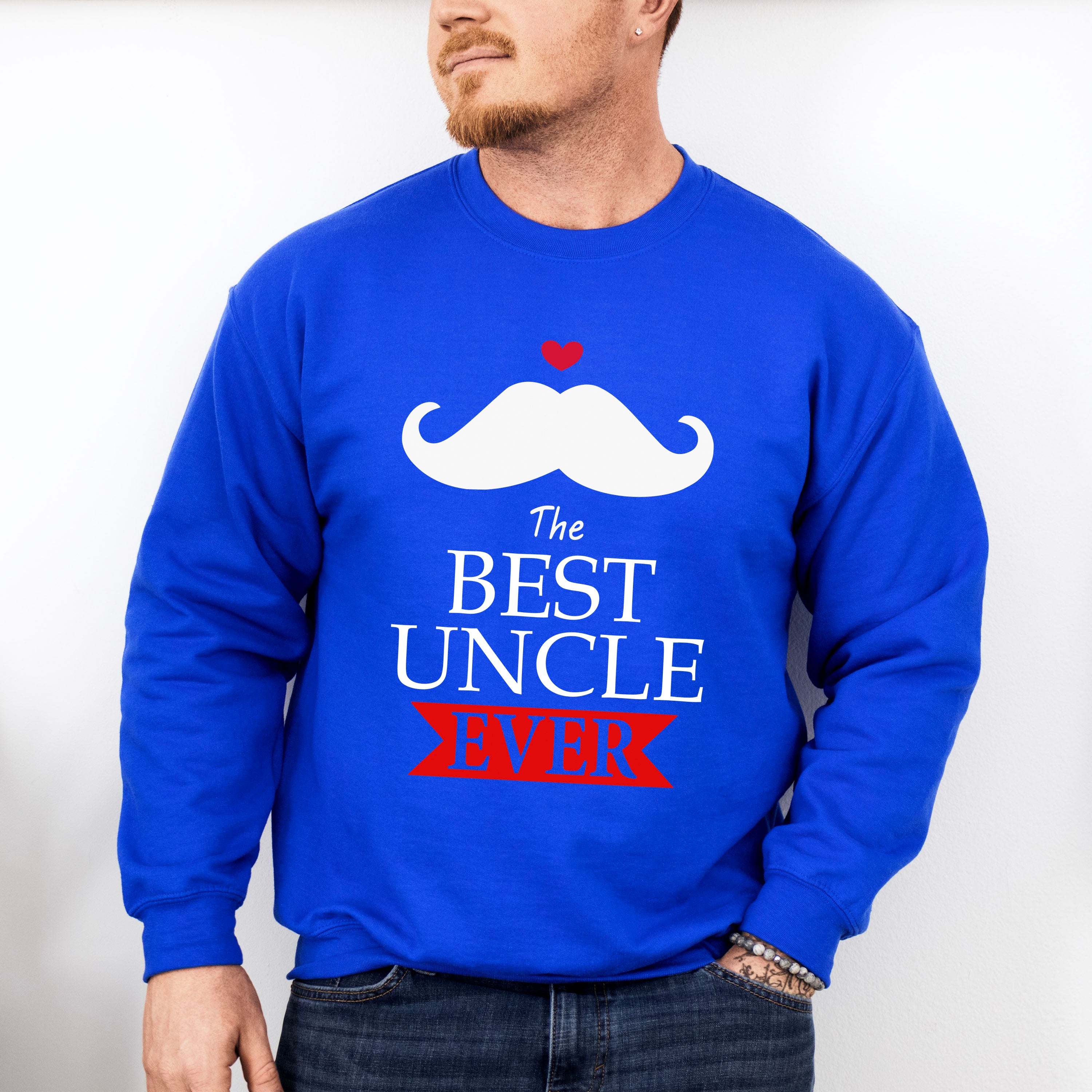 The Best Uncle Ever - Uncle Unisex Crewneck T-Shirt Sweatshirt Hoodie