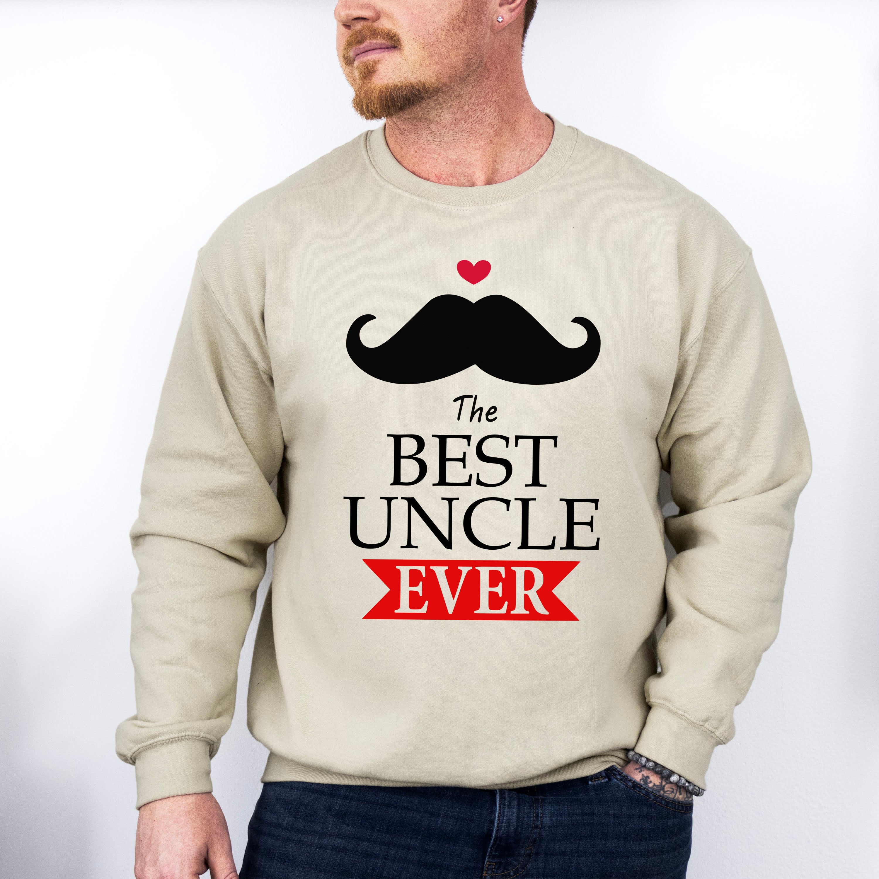 The Best Uncle Ever - Uncle Unisex Crewneck T-Shirt Sweatshirt Hoodie