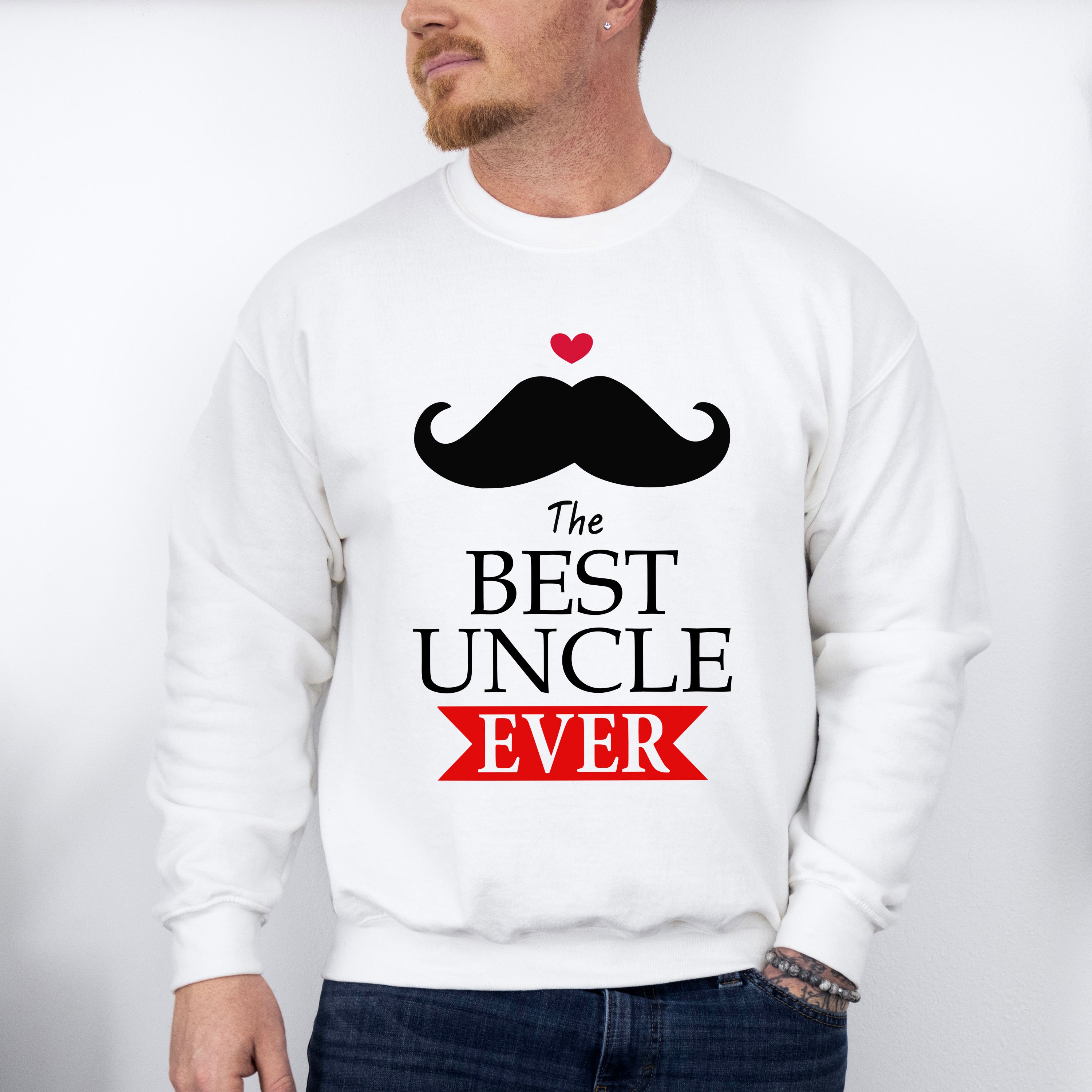 The Best Uncle Ever - Uncle Unisex Crewneck T-Shirt Sweatshirt Hoodie
