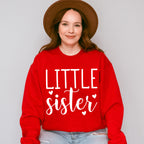 Little Sister Heart Design - Sister Unisex Crewneck T-Shirt Sweatshirt Hoodie