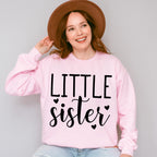 Little Sister Heart Design - Sister Unisex Crewneck T-Shirt Sweatshirt Hoodie
