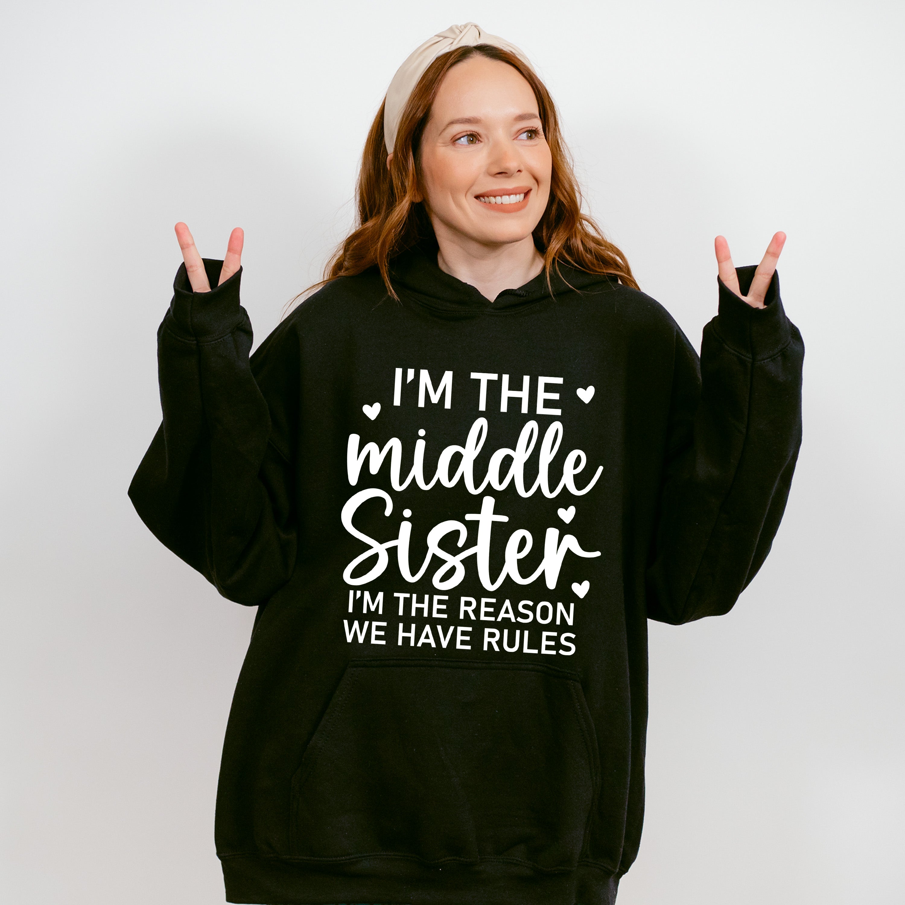 I'm The Reason We Have Rules - Sister Unisex Crewneck T-Shirt Sweatshirt Hoodie