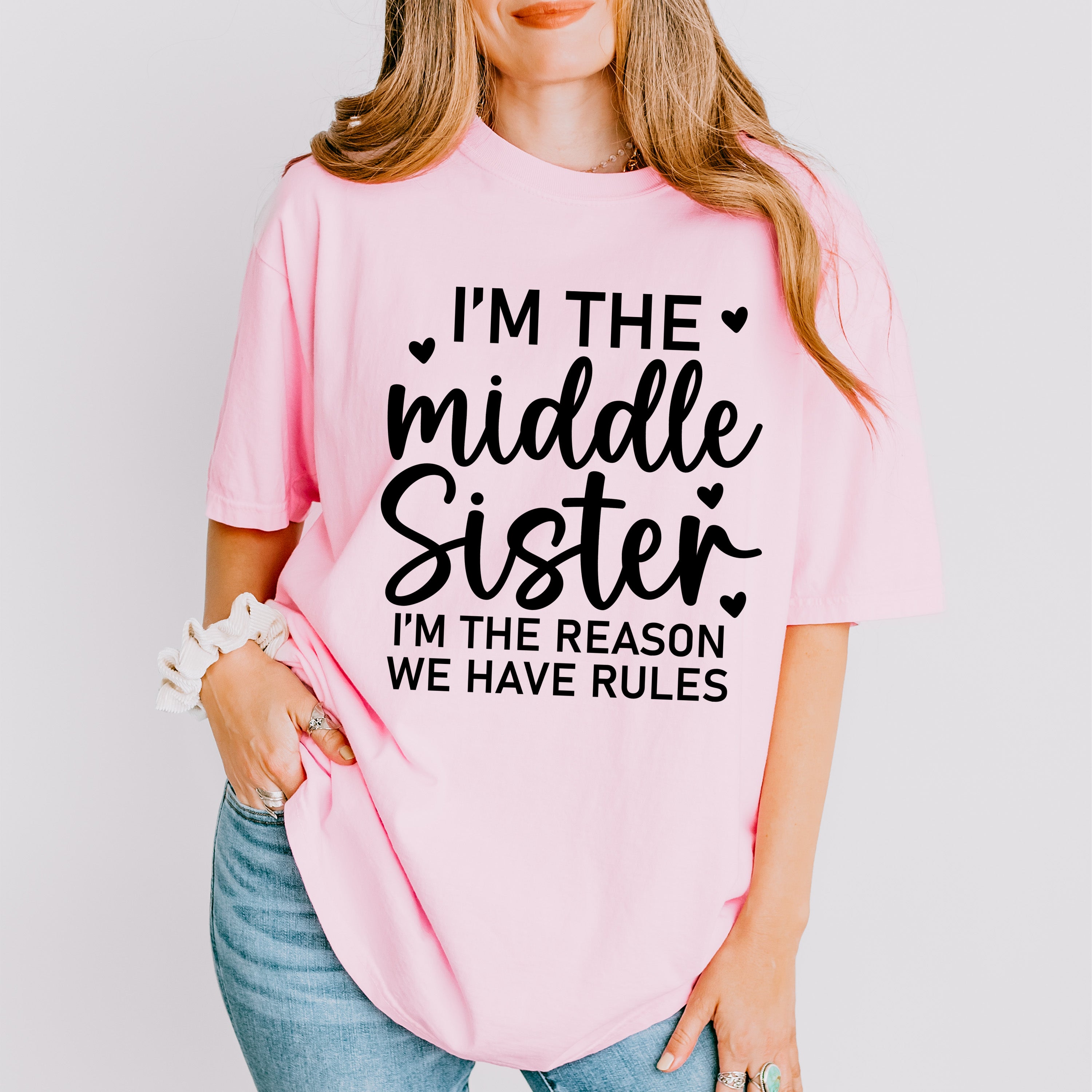 I'm The Reason We Have Rules - Sister Unisex Crewneck T-Shirt Sweatshirt Hoodie