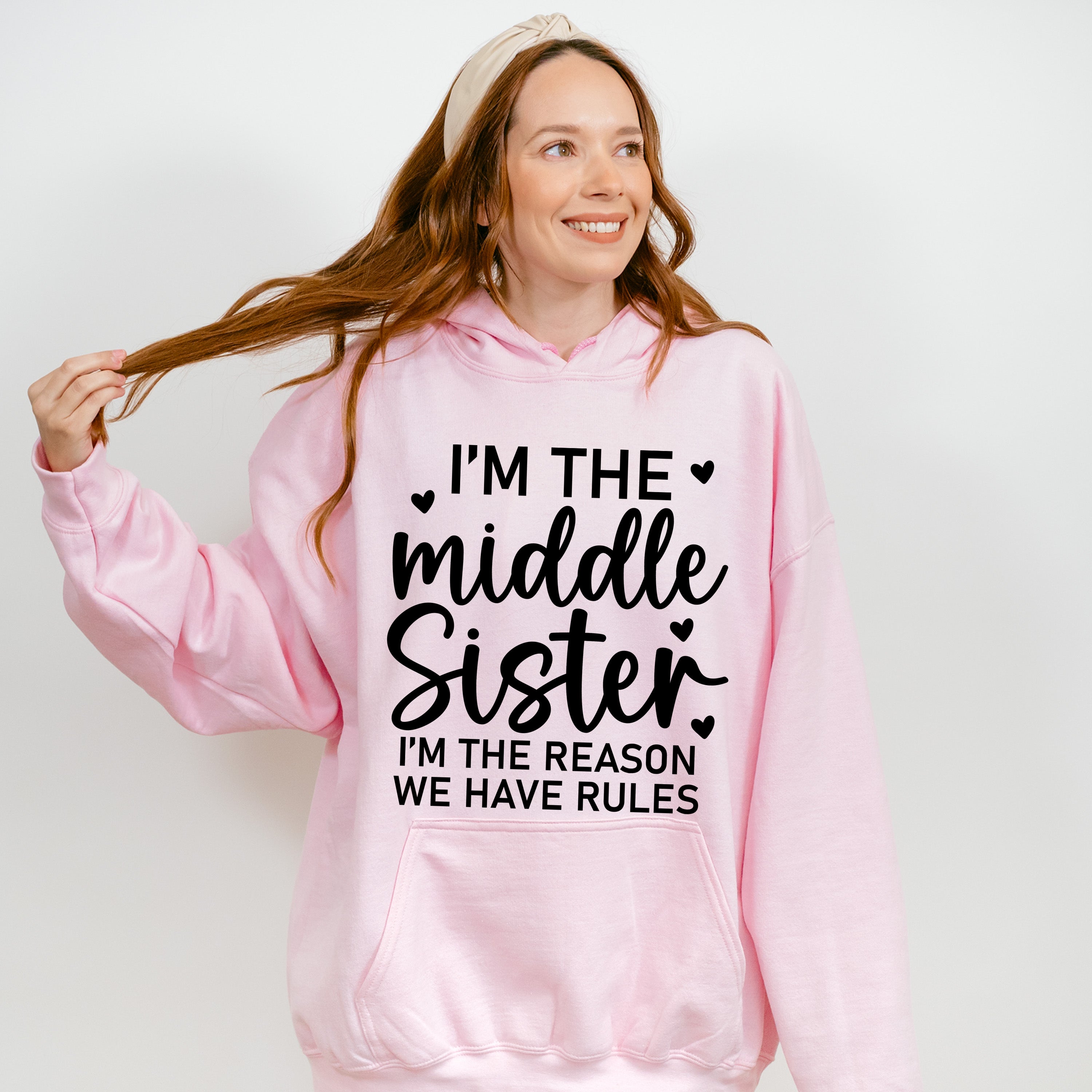 I'm The Reason We Have Rules - Sister Unisex Crewneck T-Shirt Sweatshirt Hoodie