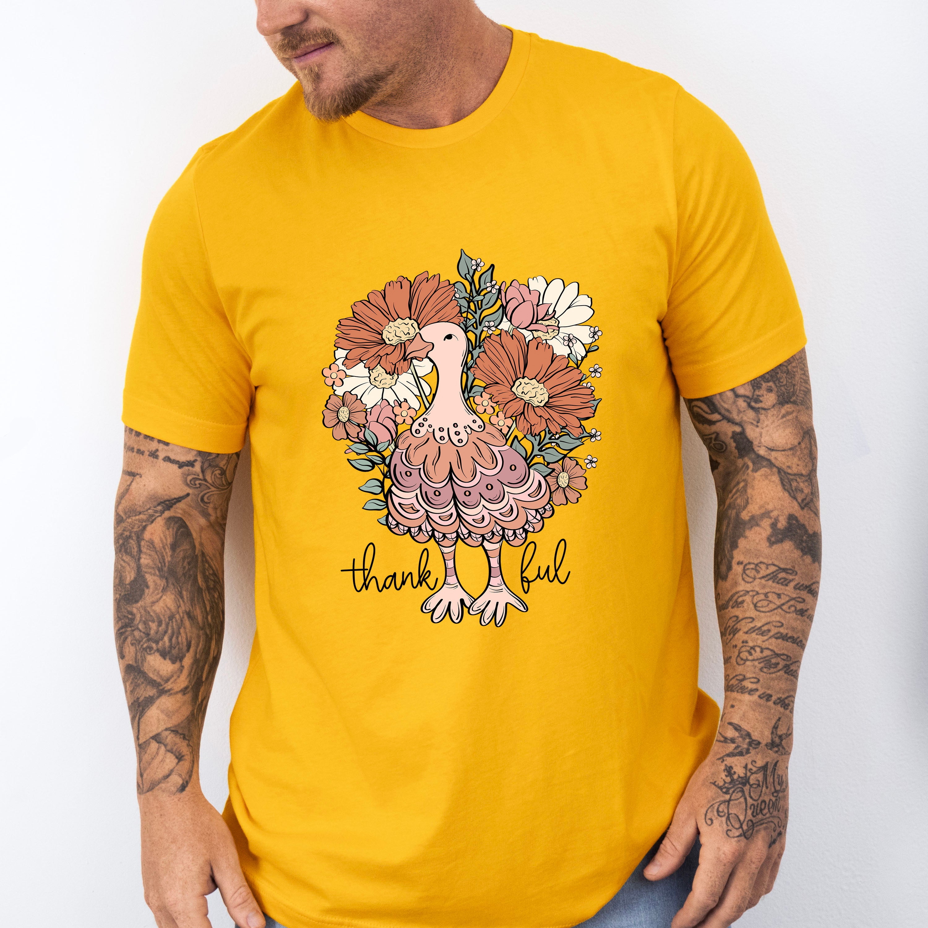 Thankful Gobble Thanksgiving Design - Thanksgiving Theme Unisex Crewneck T-Shirt Sweatshirt Hoodie