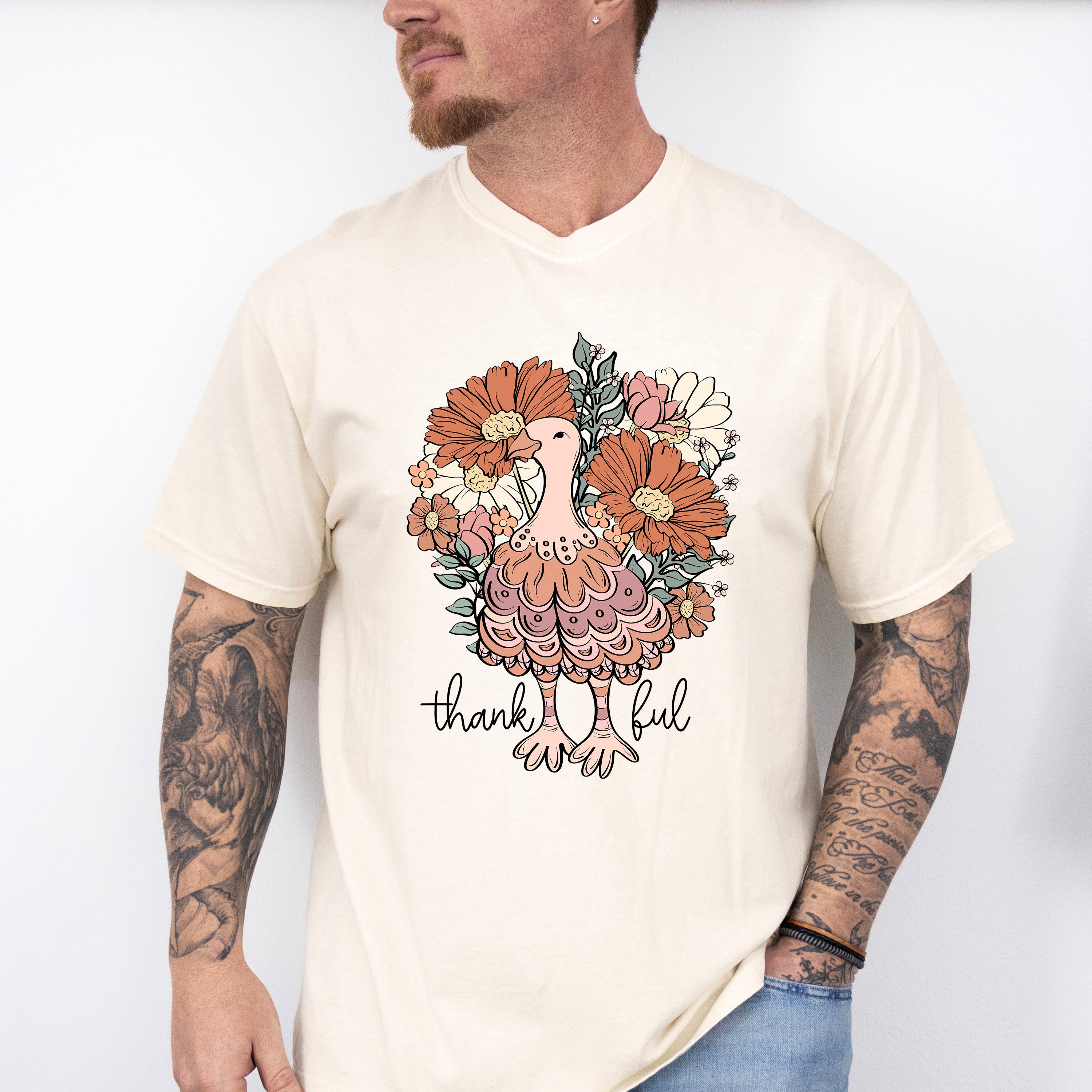 Thankful Gobble Thanksgiving Design - Thanksgiving Theme Unisex Crewneck T-Shirt Sweatshirt Hoodie