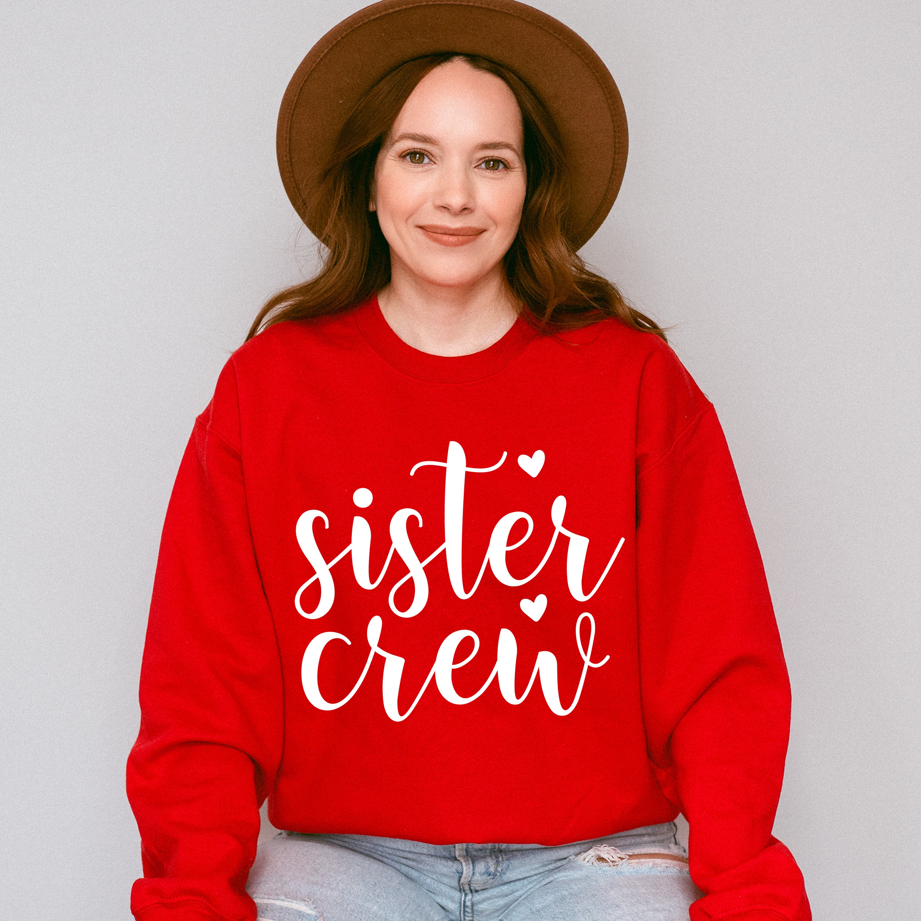 Sister Crew - Sister Unisex Crewneck T-Shirt Sweatshirt Hoodie