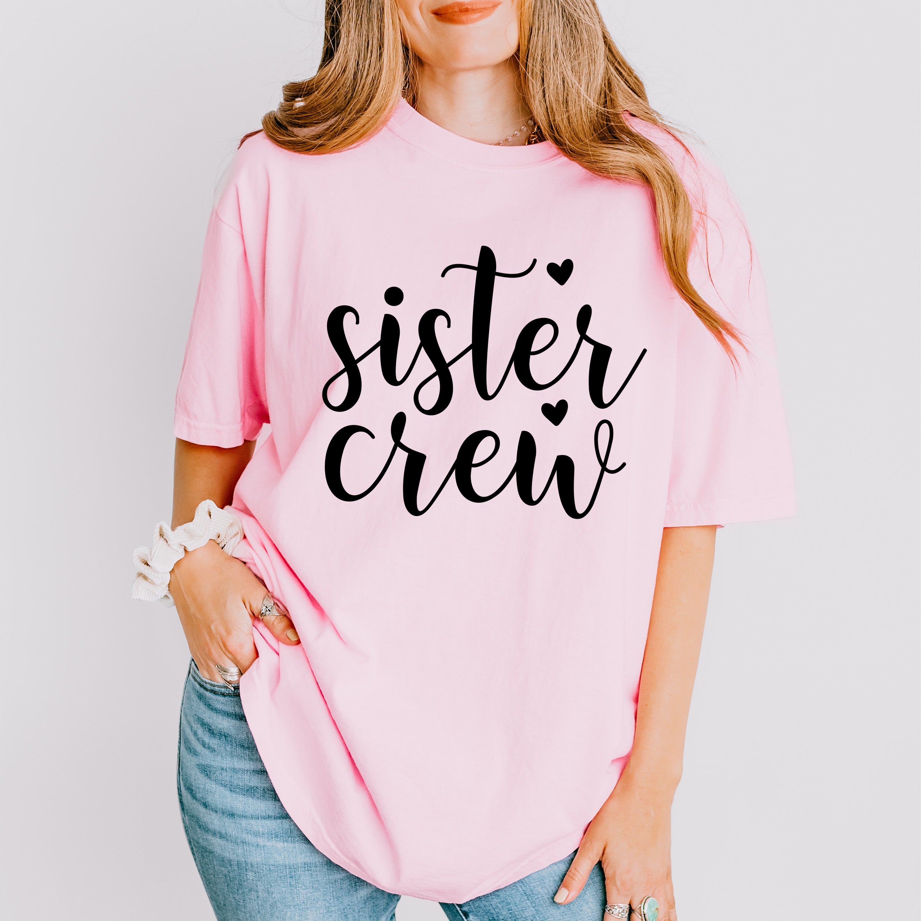 Sister Crew - Sister Unisex Crewneck T-Shirt Sweatshirt Hoodie