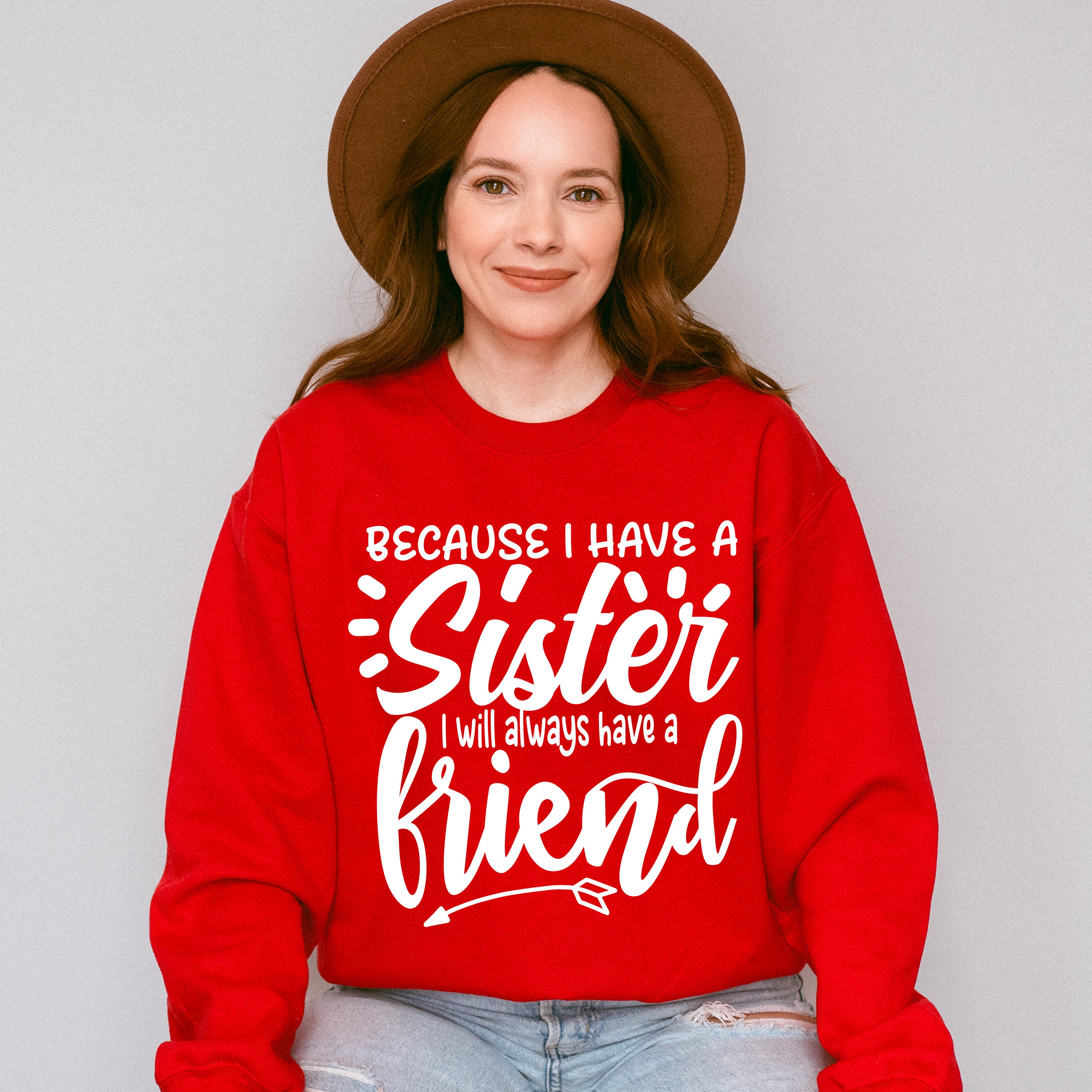 Big Sister Heart And Arrow - Sister Unisex Crewneck T-Shirt Sweatshirt Hoodie