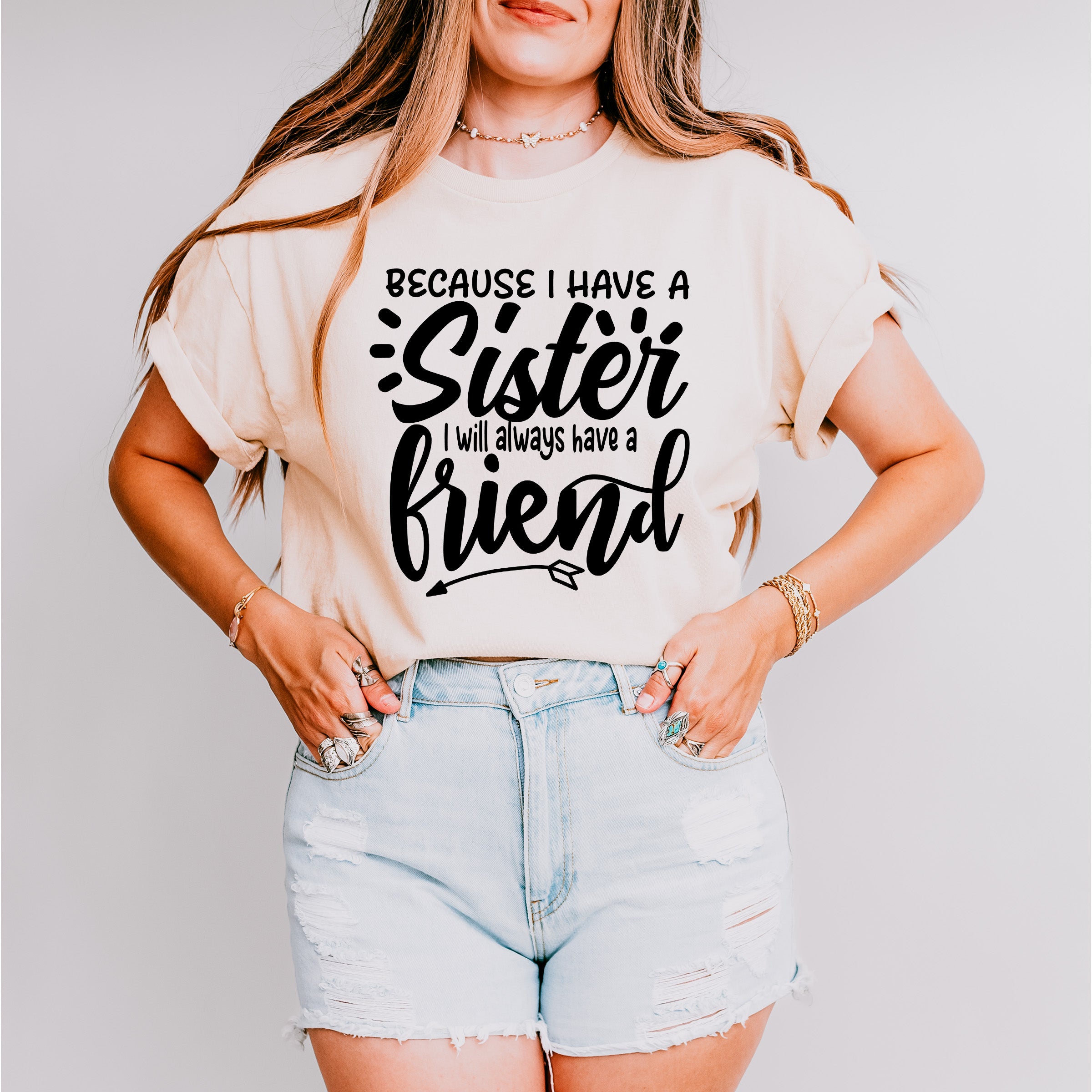 Big Sister Heart And Arrow - Sister Unisex Crewneck T-Shirt Sweatshirt Hoodie