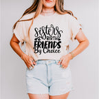 Sisters By Birth - Sister Unisex Crewneck T-Shirt Sweatshirt Hoodie