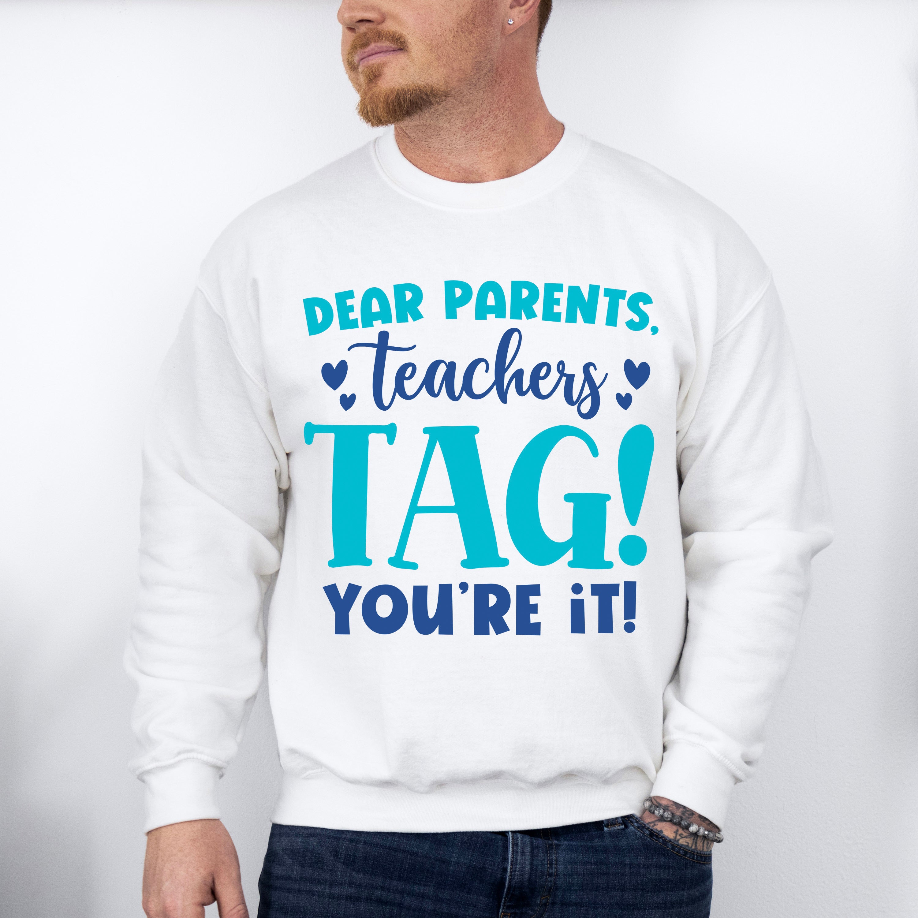 Dear Parents Teachers - Parents Unisex Crewneck T-Shirt Sweatshirt Hoodie