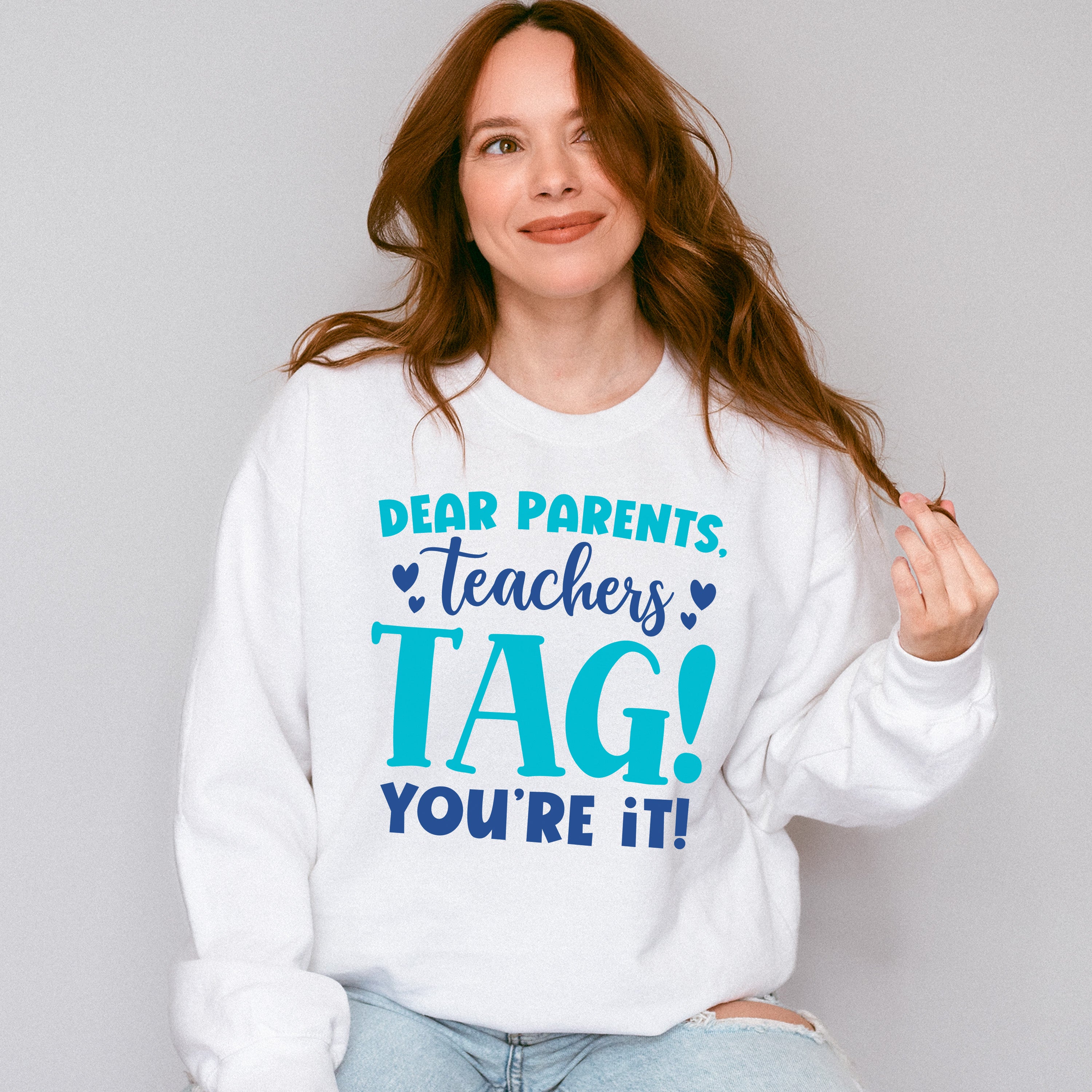 Dear Parents Teachers - Parents Unisex Crewneck T-Shirt Sweatshirt Hoodie