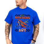 All American Boy Plane - Kids Unisex Crewneck T-Shirt Sweatshirt Hoodie