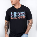 Girl Power Design - Kids Unisex Crewneck T-Shirt Sweatshirt Hoodie