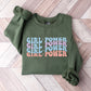 Girl Power Design - Kids Unisex Crewneck T-Shirt Sweatshirt Hoodie