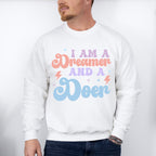 Dreamer And A Doer - Kids Unisex Crewneck T-Shirt Sweatshirt Hoodie