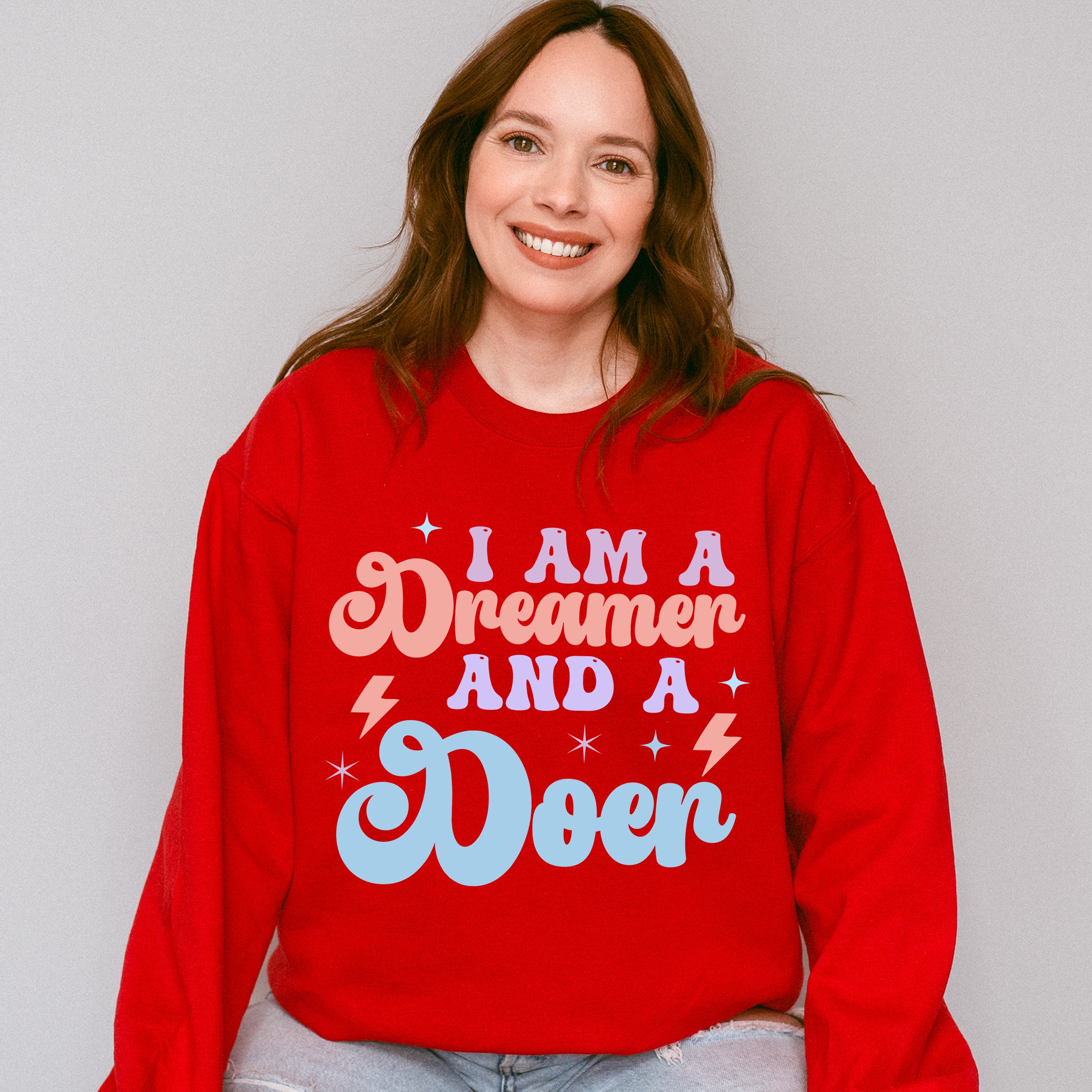 Dreamer And A Doer - Kids Unisex Crewneck T-Shirt Sweatshirt Hoodie