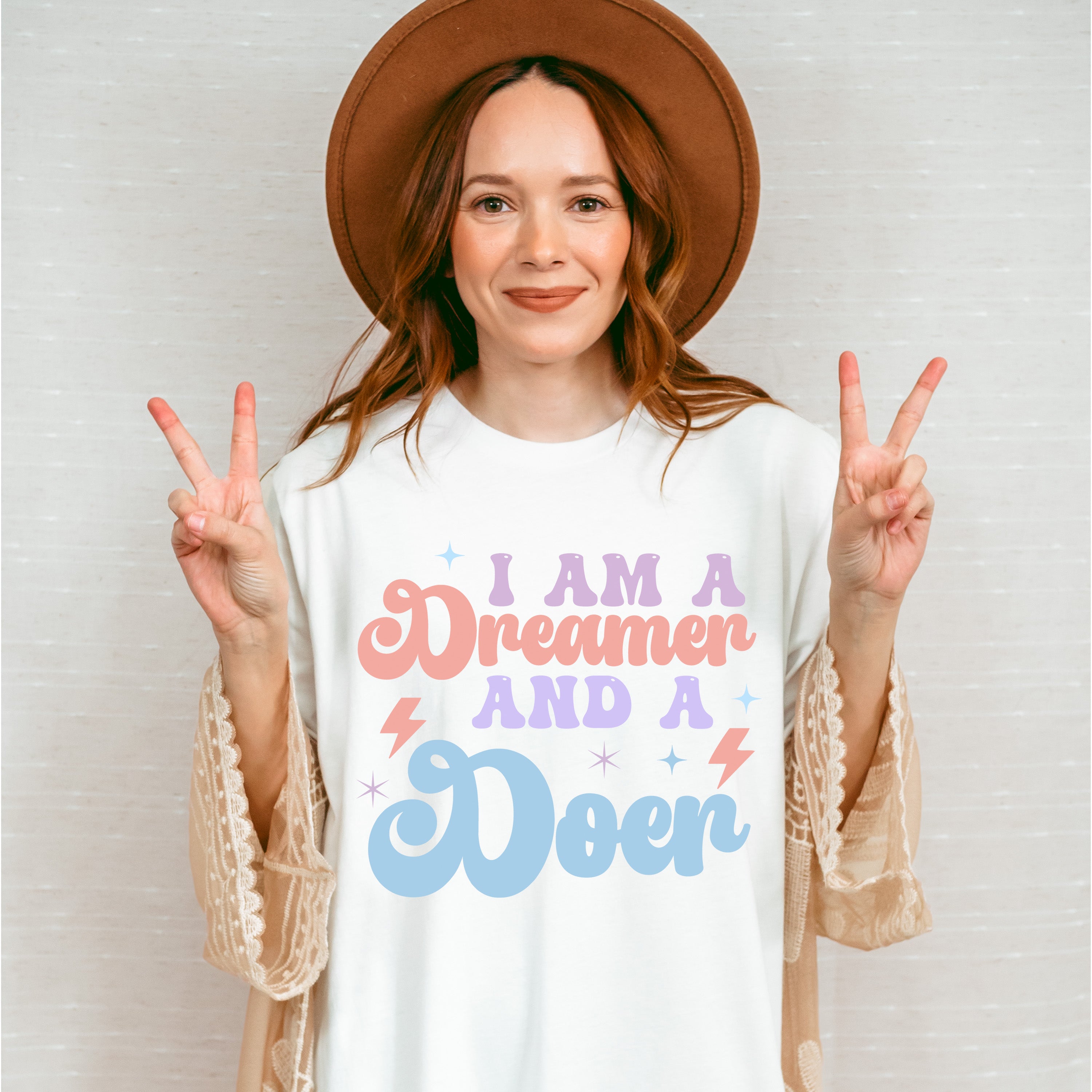 Dreamer And A Doer - Kids Unisex Crewneck T-Shirt Sweatshirt Hoodie